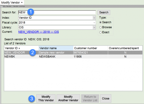 Acq modify vendor part 1