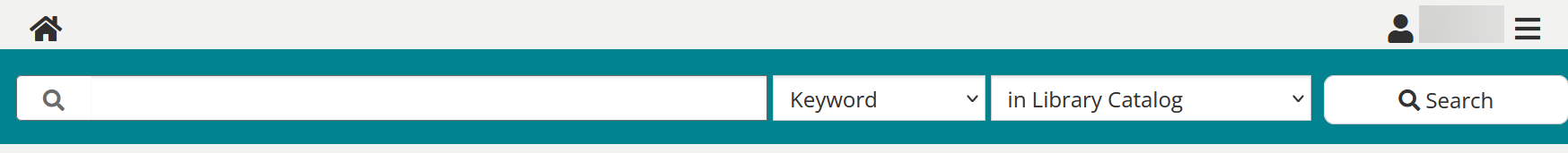 catalog search bar