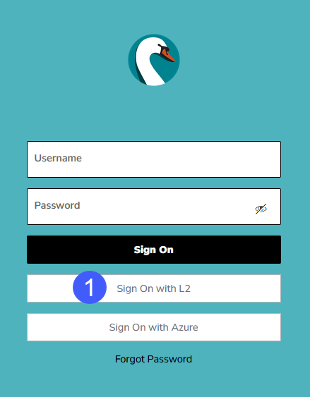 Click on the "Sign On with L2" button